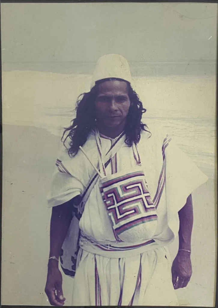 Adalberto Villafañe, líder indígena arhuaco y fundador de la organización arhuaca en el Magdalena